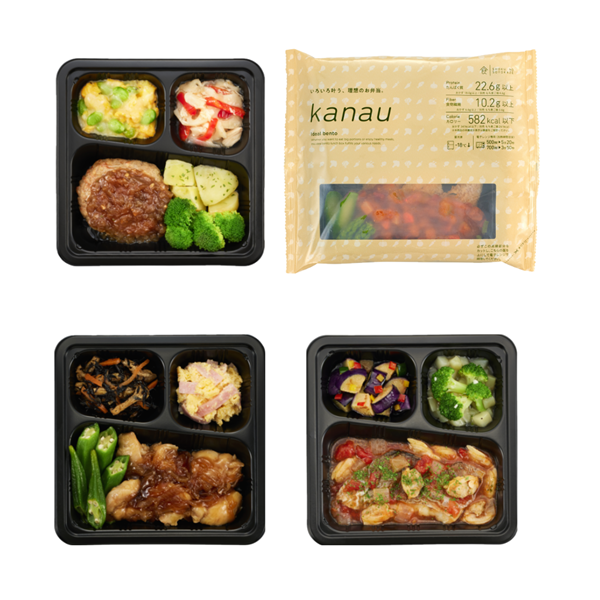 プチデリカ定期購入者限定 kanauお試しセット（3食）